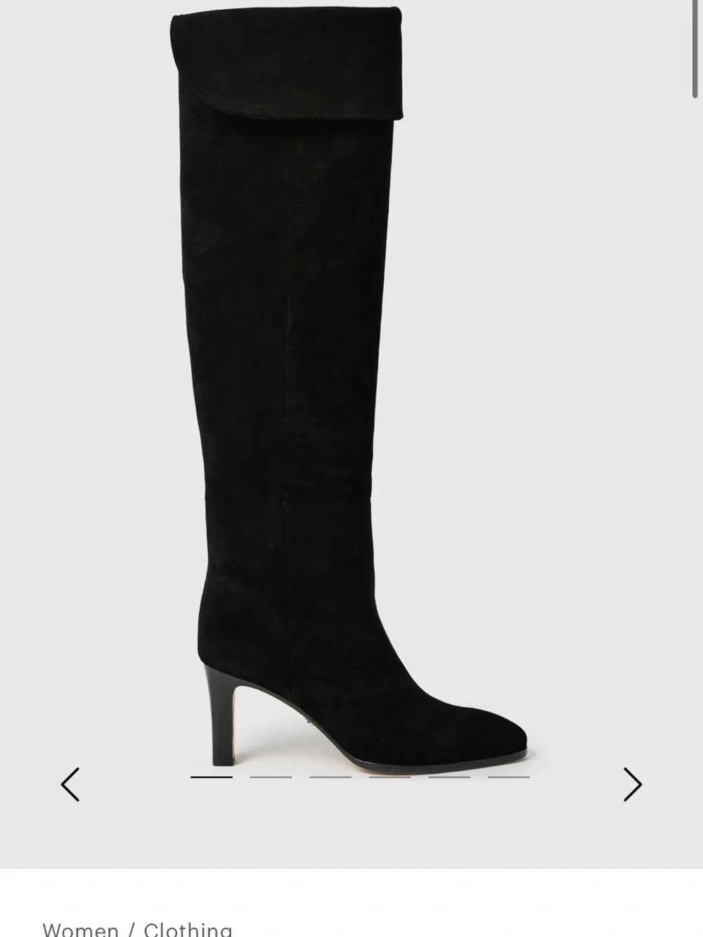 Black Over-the-Knee Women's Boots